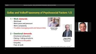 Psychosocial Factors and Risks at Work