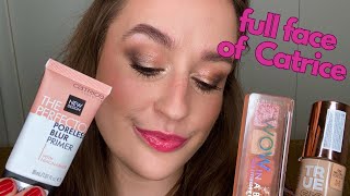FULL(ish) FACE OF CATRICE ✨ trying the brand and first impressions