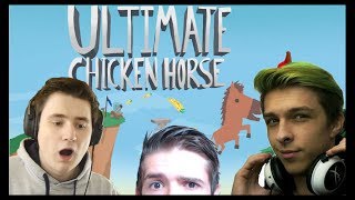 NEJTĚŽŠÍ MAPA NA SVĚTĚ! - Ultimate Chicken Horse /w MenT, Baxtrix