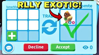 🐶🌭OMG! BIG WIN… I GOT A REALLY EXOTIC HOT DOGGO FOR MY 6 COOL PETS! + TRADED CATERPILLAR! #lunarblox