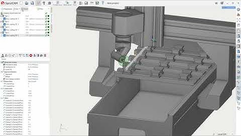 Creating an assembling project in SprutCAM 15