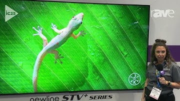 InfoComm 2025: Newline Interactive Showcases 115" STV+ Commercial Display with Zero-Depth Wall Mount