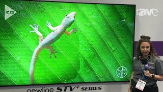 InfoComm 2025: Newline Interactive Showcases 115 STV+ Commercial Display with Zero-Depth Wall Mount