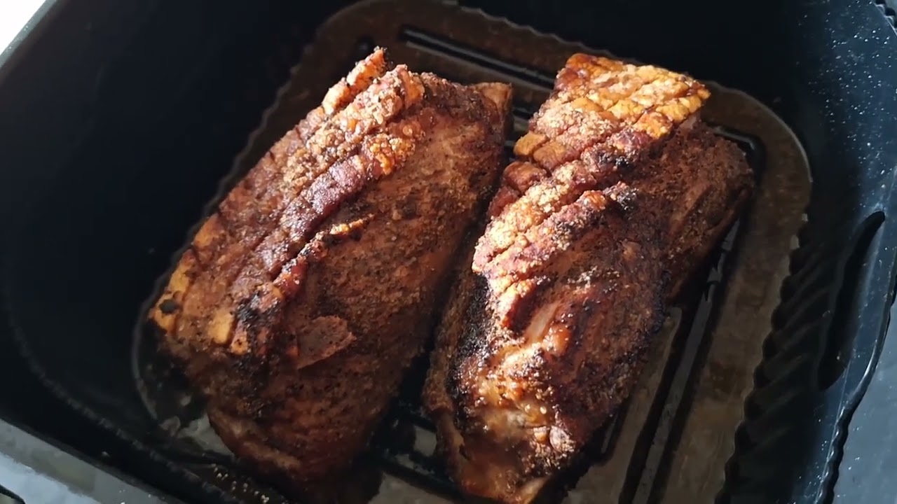 Fränkische Schäufele in der Heißluftfritteuse (Airfryer)