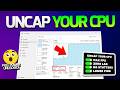 UNCAP YOUR CPU PERFORMANCE NOW! 🚀 Fix Lag &amp; Boost FPS (2026 Guide)