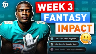 Week 3 Reactions PLUS Injury Updates for Your Roster 2023 Fantasy Football