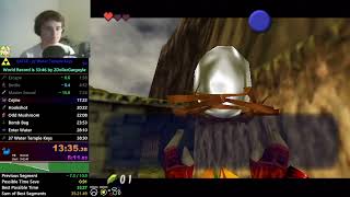 OoT 37 Water Temple Keys Speedrun in 37:34