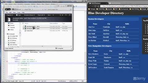 Learn HTML Beginners: HTML TABLE LIST PART - 2