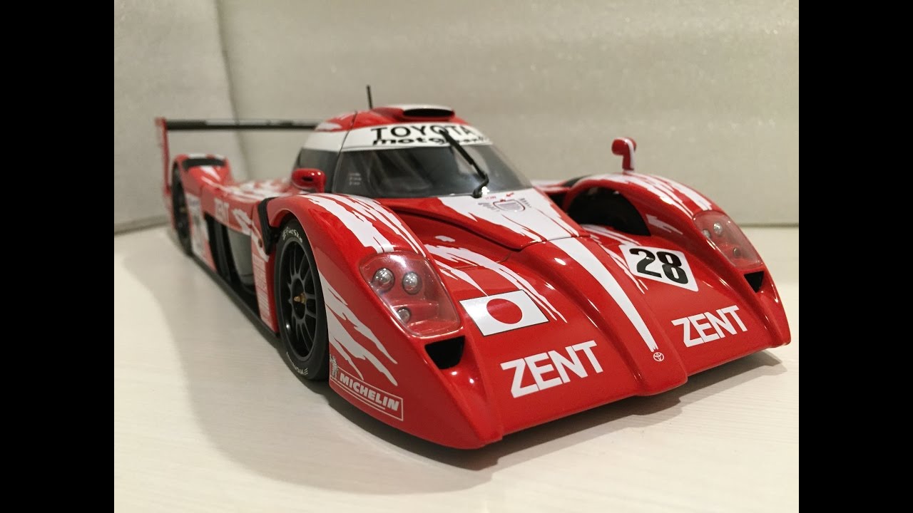 1:18 Autoart Toyota GT 1 TS020 Review! - YouTube