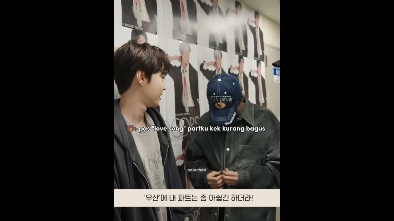 kurang mantep pas dinyanyiin doyoung hyung ya chan🤣🤏🏻 #doyoung #haechan #nct127