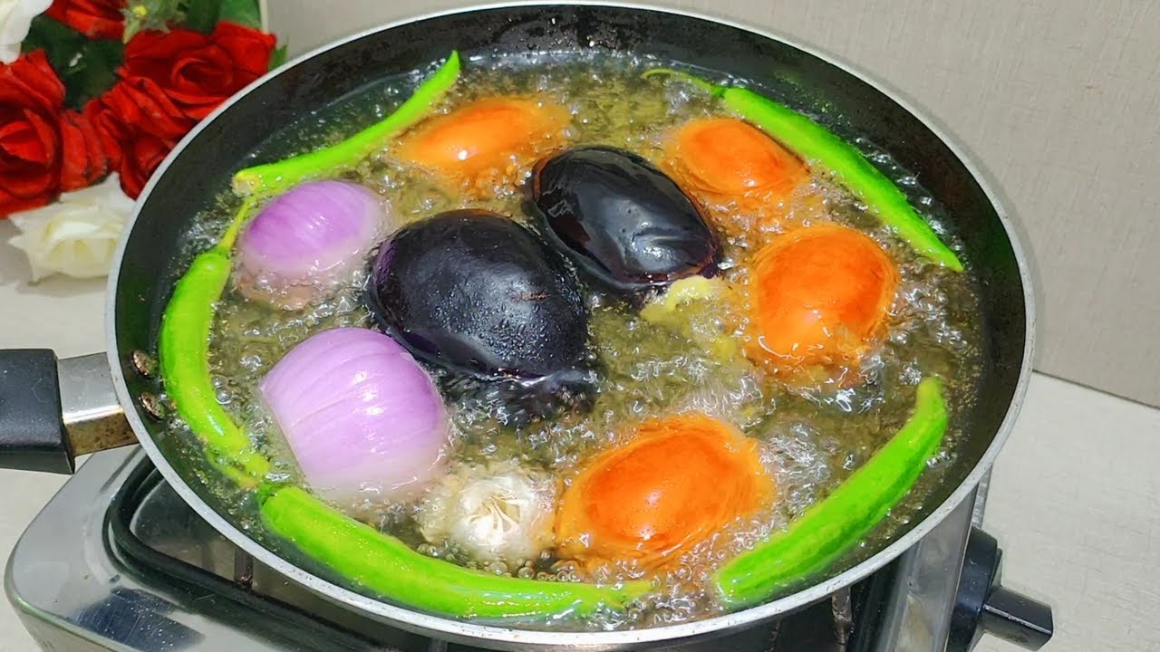 Baingan ka Bharta Banane ka Tarika Baingan ki Sabzi Recipe Eggplant