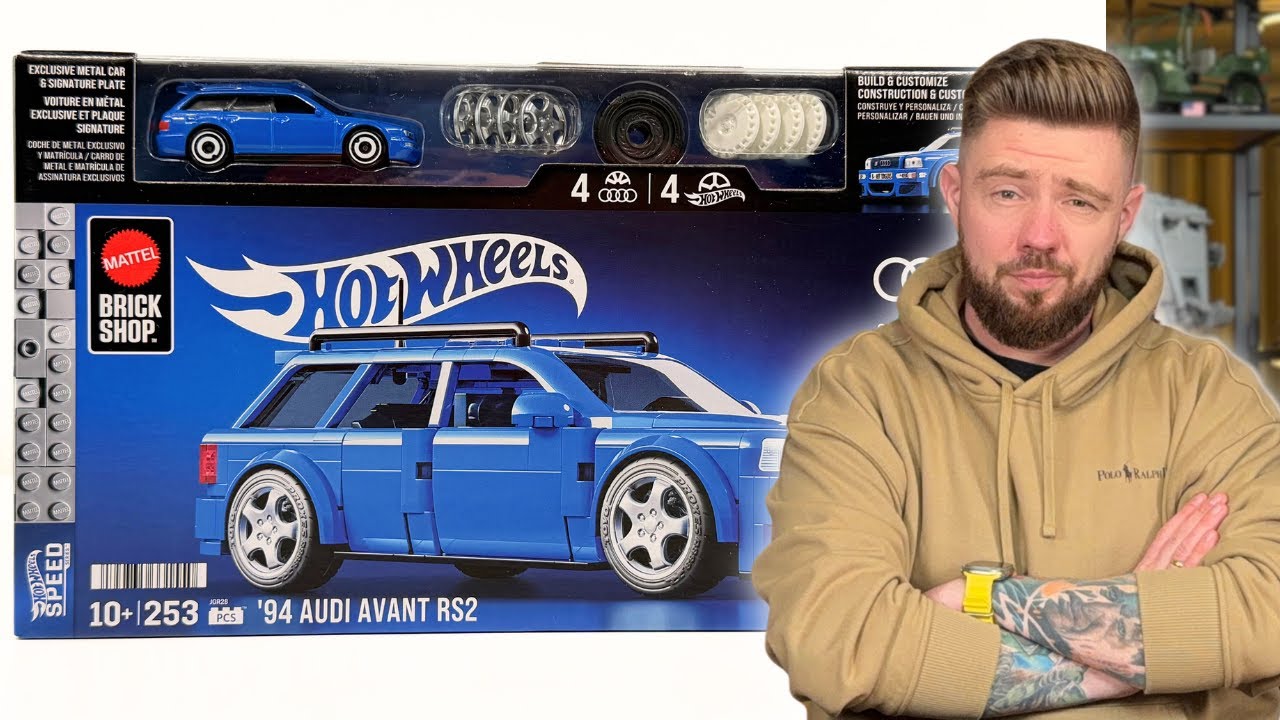 AUDI AVANT RS2 1994 🛞 MATTEL BRICK SHOP HOT WHEELS | REVIEW - YouTube