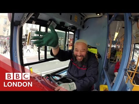 Is this London's friendliest bus driver? - BBC London