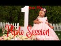 BTS| My Daughter’s 1 Year Old Photo Session | GRWM