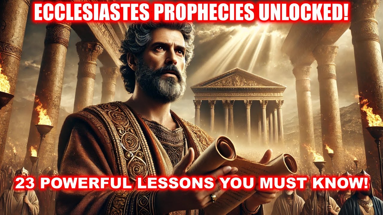 THE BOOK OF ECCLESIASTES EXPLAINED! 23 LIFE-CHANGING LESSONS & PROPHECY REVEALED!