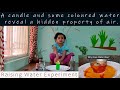 Easy science experiment for kids to do at home| Raising Water Experiment #yalsdiary