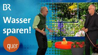 München dreht den Hahn ab: Gieß-Verbot im Garten, Freibrief für Brauereien | quer vom BR
