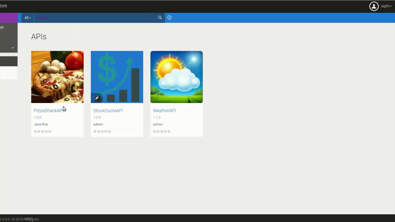 Api store. Api store
