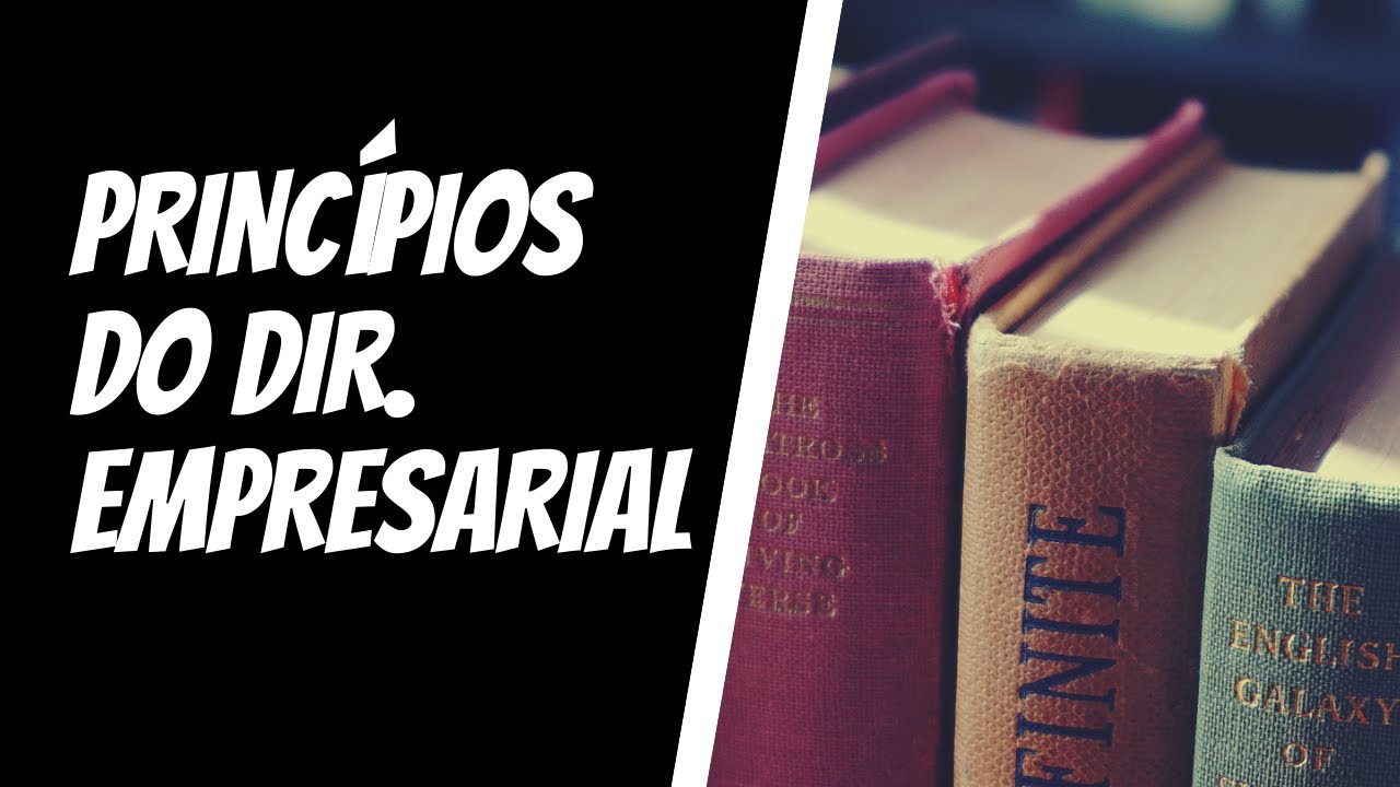 Qual é O Principio Do Direito Empresarial Que Afirma