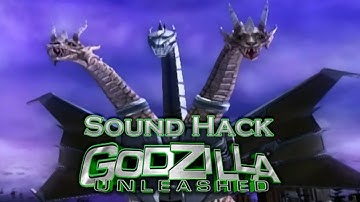 Mecha-King Ghidorah 2001 Sounds Hack | Godzilla: Unleashed [Wii]