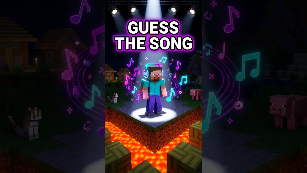 Do You Know This Song from Minecraft Sounds? 👀🎵 #minecraft #shorts