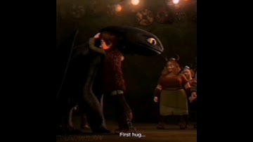 First hug to last hug... #httyd #toothless #fyp #fypシ #nightfury #hiccup #httyd3 #edit #sad #shorts