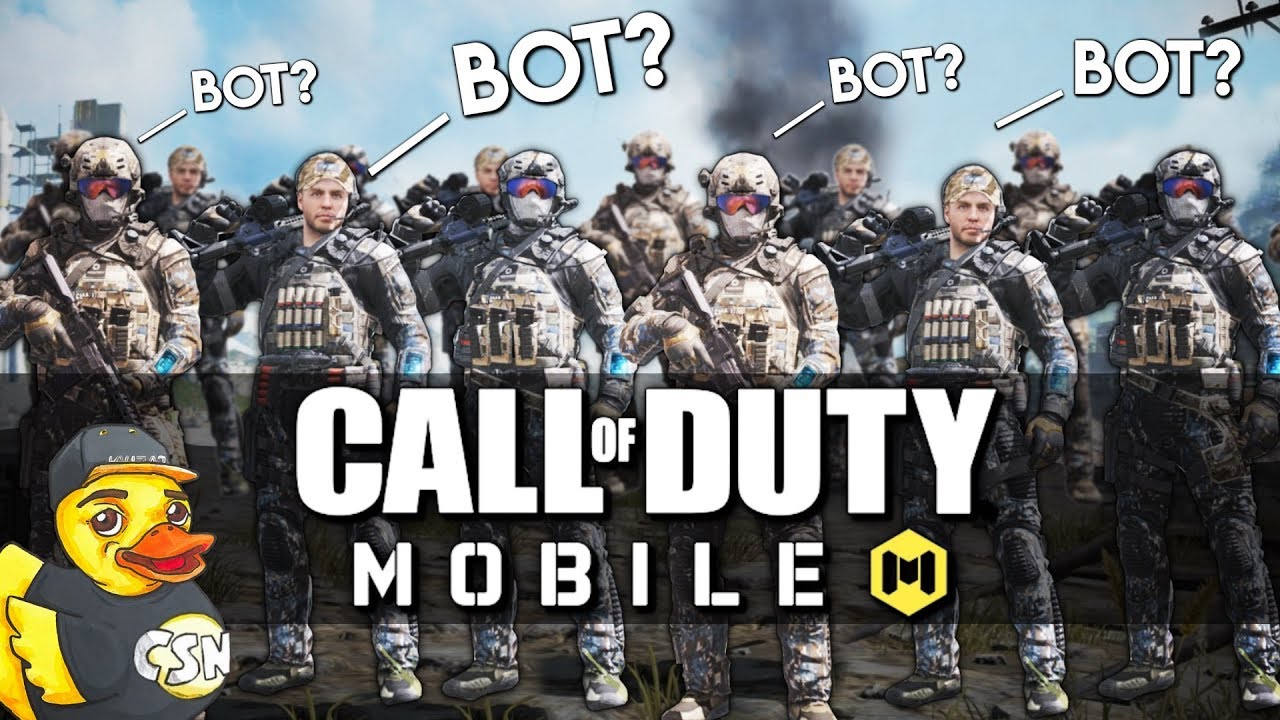 Is Everyone A Bot In Call Of Duty Mobile Youtube