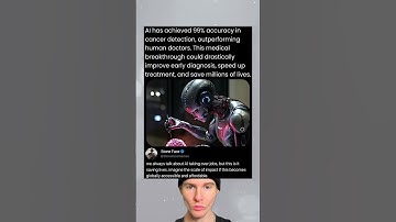 AI has achieved 99% accuracy in cancer detection, outperforming human doctors. This medical