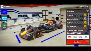 F1 Mobile Racing  - Career Catalunya - Spa - Austin  ORACLE Red Bull Racing (2022)