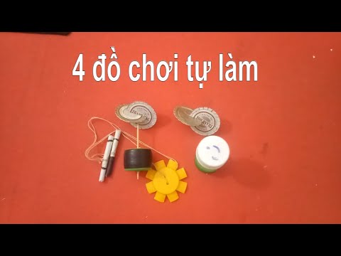 Video chơi 4 món đồ chơi từ nắp chai dễ làm - youtube