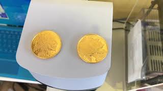 A FAKE GOLD BUFFALO HOW TO SPOT IT and How We Know for Sure!