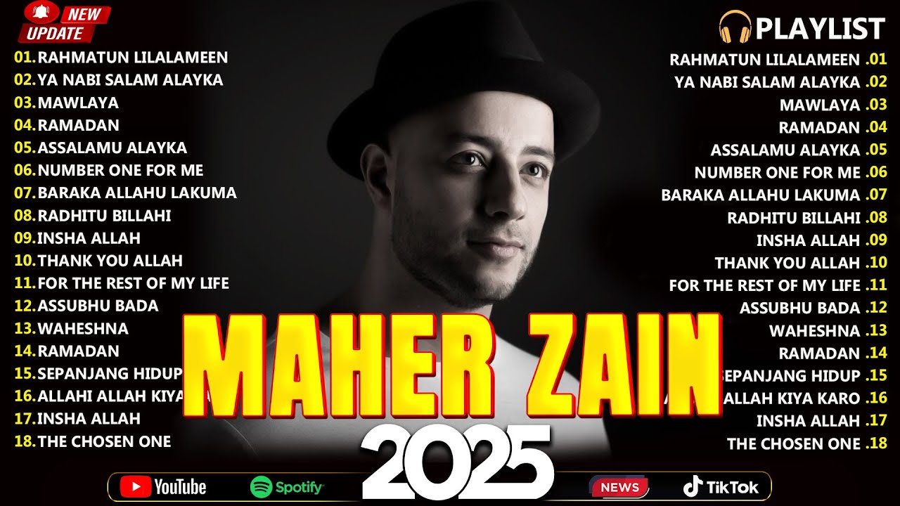 Kumpulan Lagu Sholawat 🌜أغاني ماهر زين التي يجب عليك الاستماع إليها 🌞 Top Arabic Songs 2025