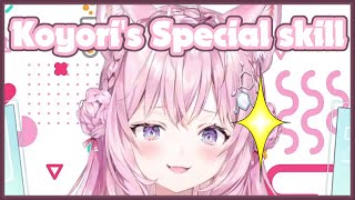 Koyori's special skill
