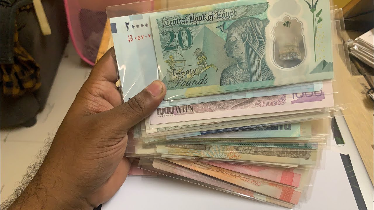 My world Bank Notes Collection - Buy Online Coin Currency Hobby Store - Stamps - Unboxing Video