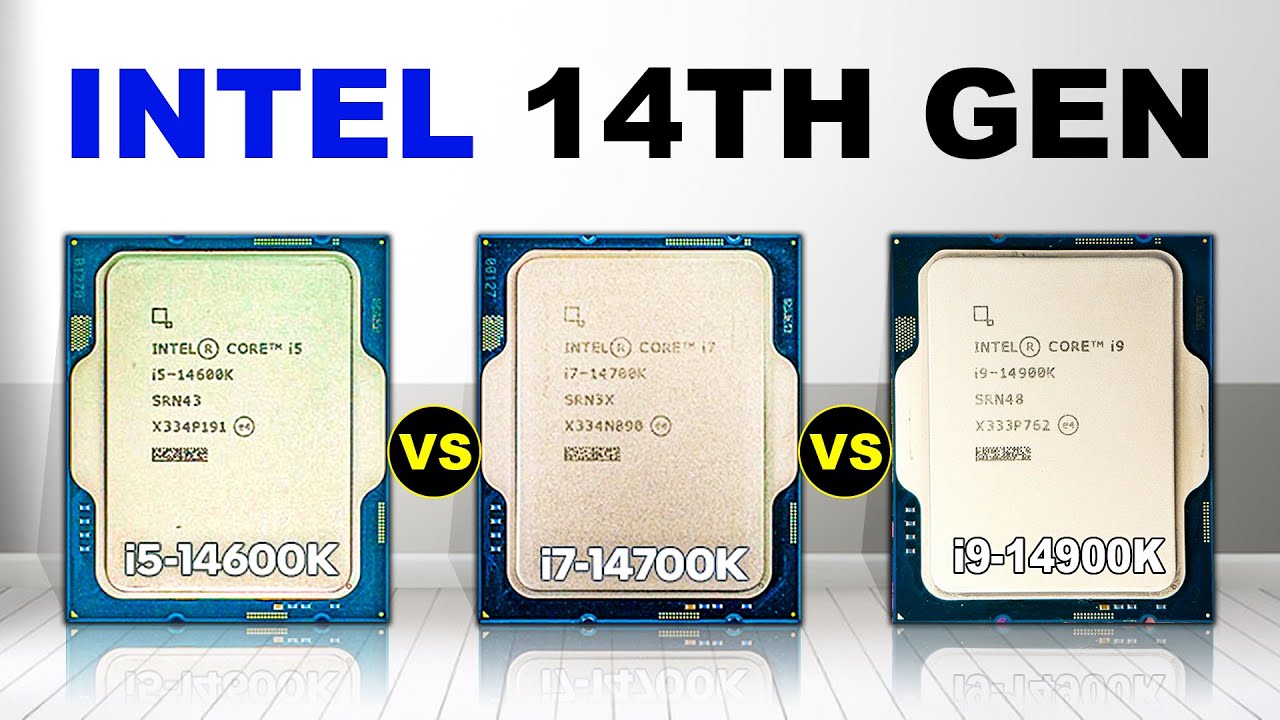 Intel Core i9-14900K, Core i7-14700K and Core i5-14600K Review