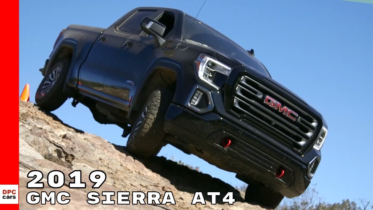 2019 GMC Sierra AT4 Truck Rock Climbing - YouTube