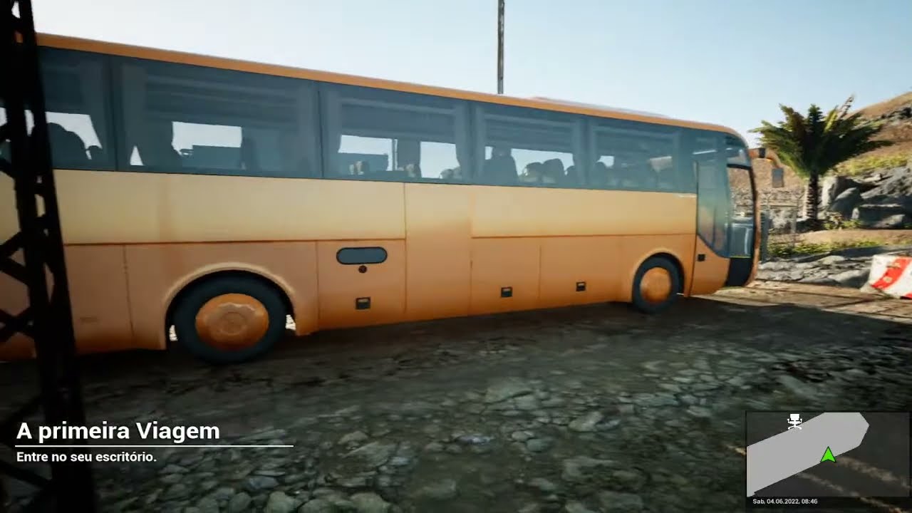 SIMULADOR de MOTORISTA DE ONIBUS DE TURISMO! CRIEI MINHA PRÓPRIA EMPRESA!  - Tourist Bus Simulator 