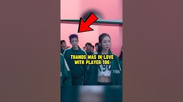 thanos was in love with player 196 #squidgame #squidgame2 #thanos