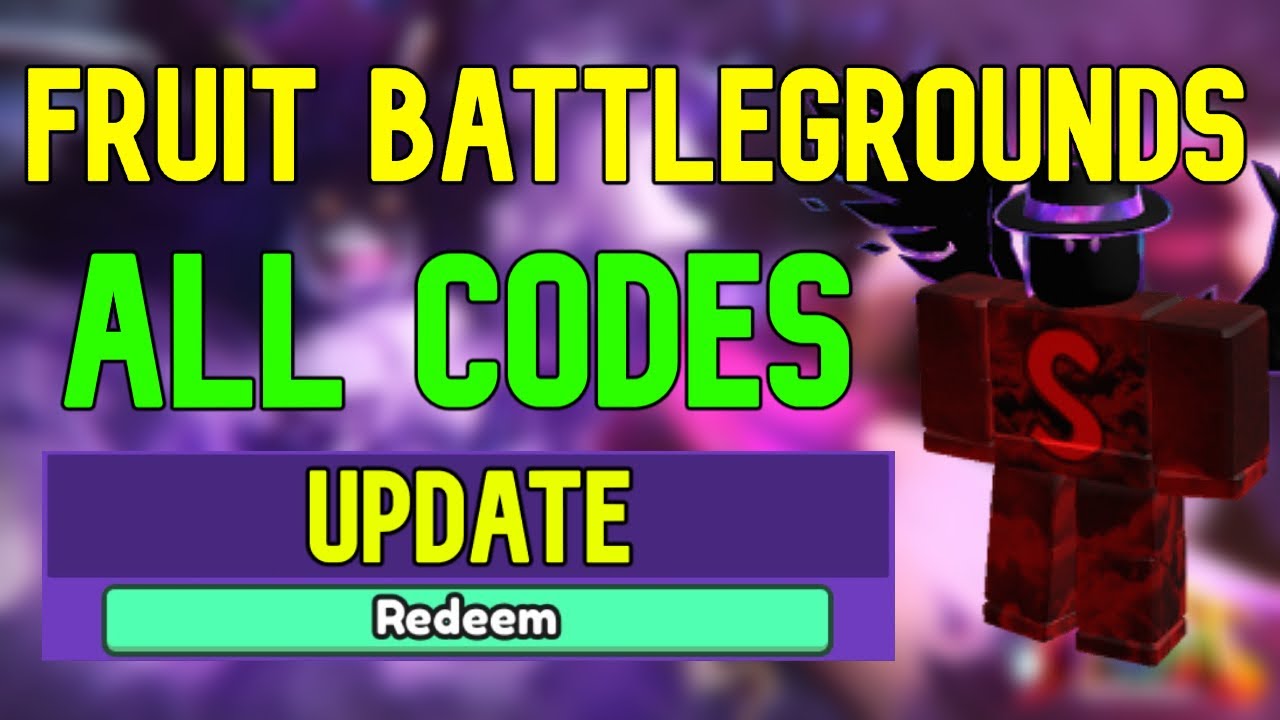 ALL Fruit Battlegrounds CODES  Roblox Fruit Battlegrounds Codes Not  Expired (July 2023) 