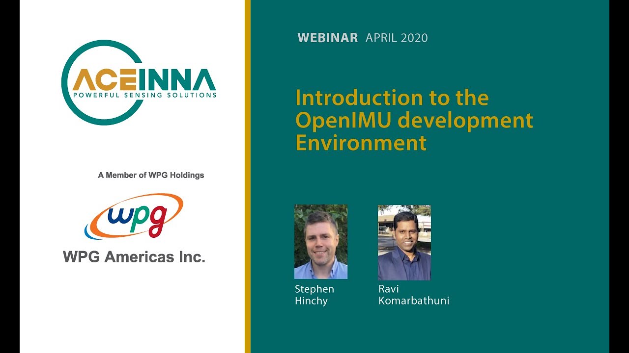 ACEINNA and WPGA Present a Webinar for the Developers of Autonomous Vehicle Navigation Products