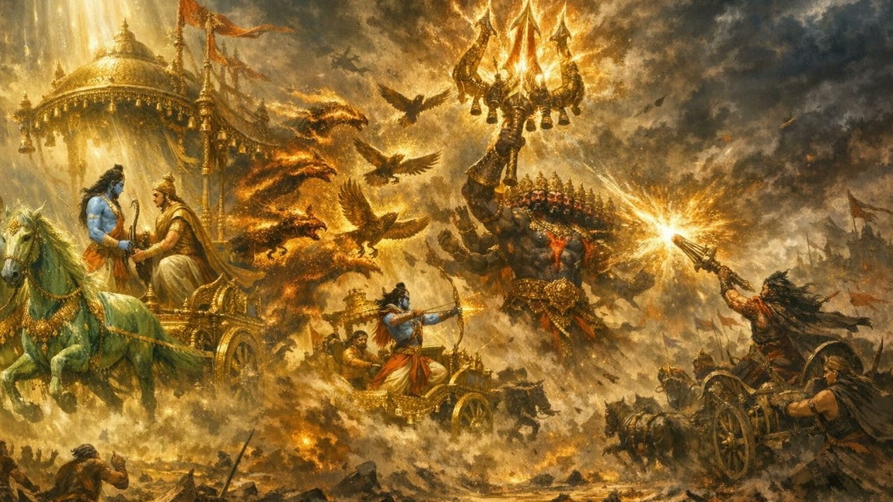 06 Yudhakanda Episode 035 The Divine Chariot and the Fury of the Final Battle