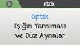 Optikte Işığın Yansıması ve Kırılması ile ilgili video