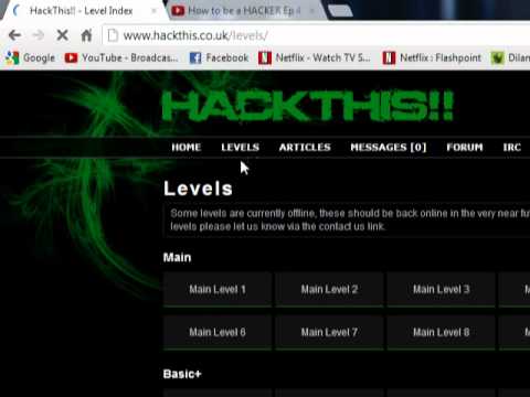 How to Hack (Hack This Walkthrough) Part 1