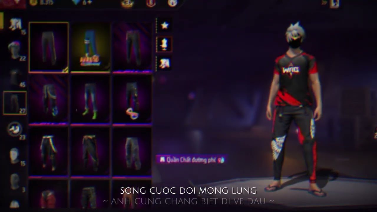 mod skin WAG ESPORTS free fire cho android OB51  