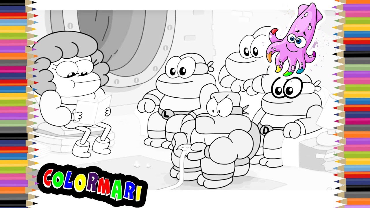 Download Ninja Turtles TMNT Coloring Book Pages for Kids Episode 6 - YouTube