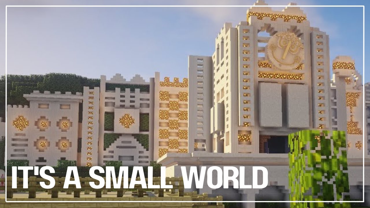 It's a Small World (Unfinished Disneyland Minecraft Ride)