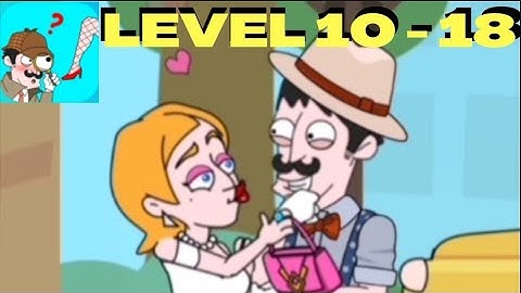 Clue Hunter Level 10 - 18 Right VS Wrong Answers: The Robber, The Bulgar, The Jigsaw; Android Game