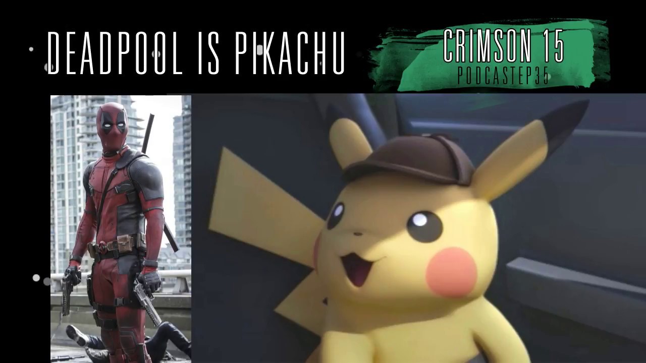 pikachu pokemon Deadpool Is Pikachu