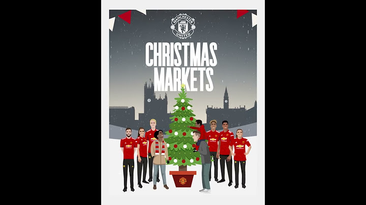 manchester united giving Christmas gifts
