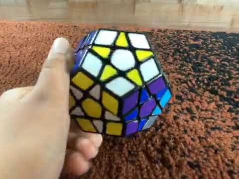 How to make a pattern on your MEGAMINX!!!! — Checkers